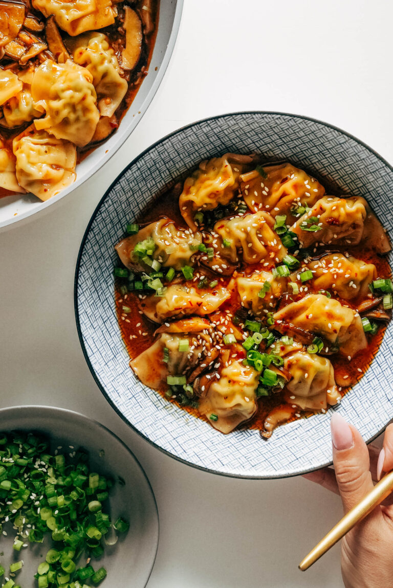 Spicy Chicken Wontons