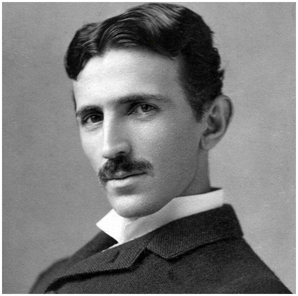 Nicola Tesla at the age of 34 