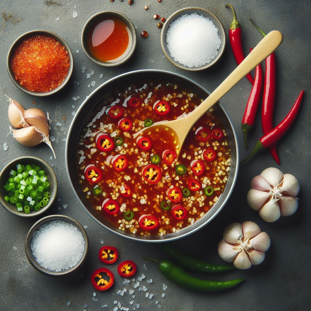 Sweet Chilly Sauce, Recipe