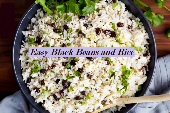 Black Beans and Rice