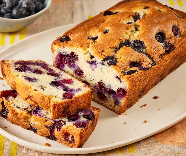 Blueberry Muffin Quick Bread