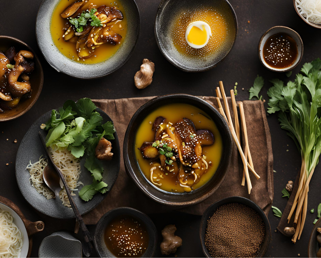 Coconut Curry Ramen Ingredients