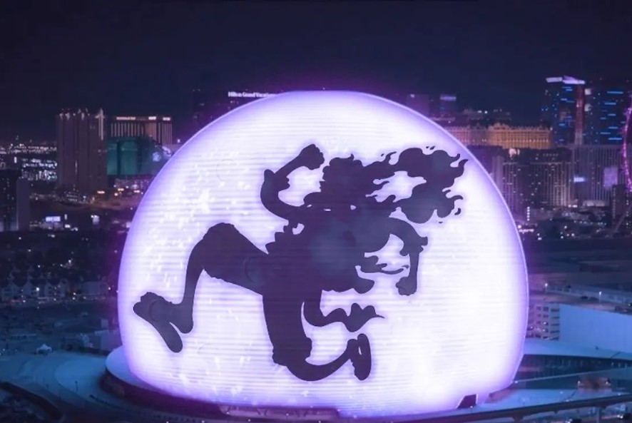 One Piece taking over Vegas Sphere