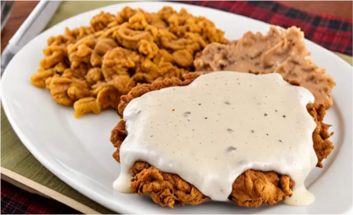 All time best homemade chicken fried-steak