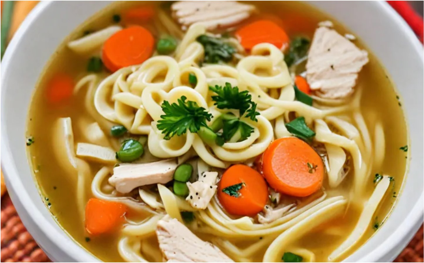 Asian Style Chicken Noodle Soup