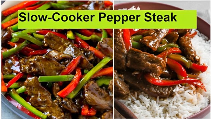 Slow-Cooker pepper Steak