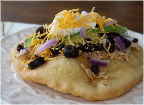 Traditional Navajo Tacos