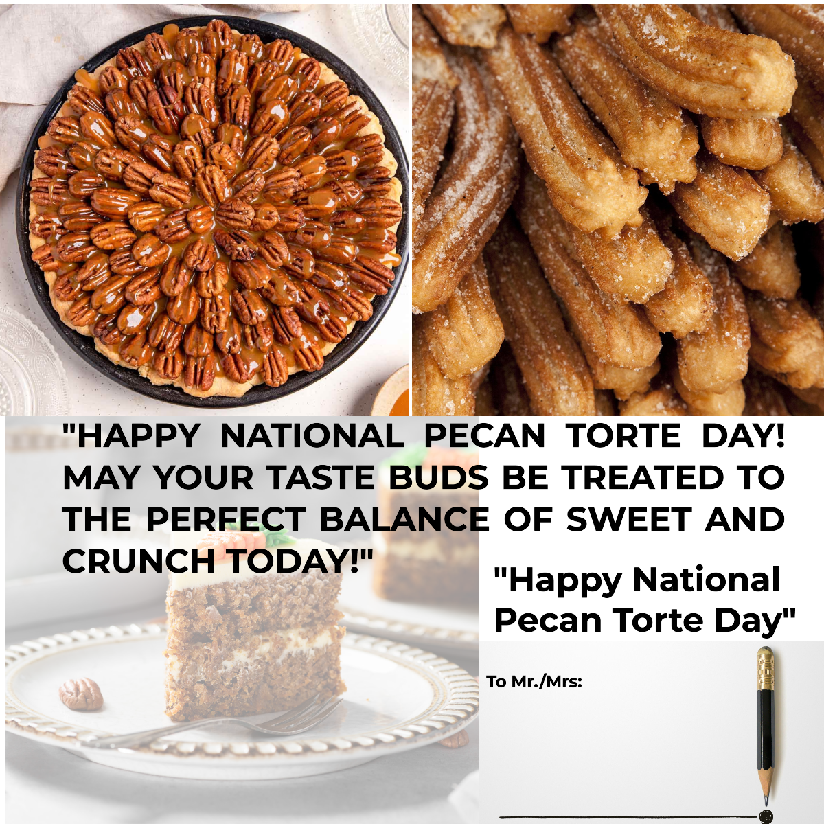 National Pecan Torte Day