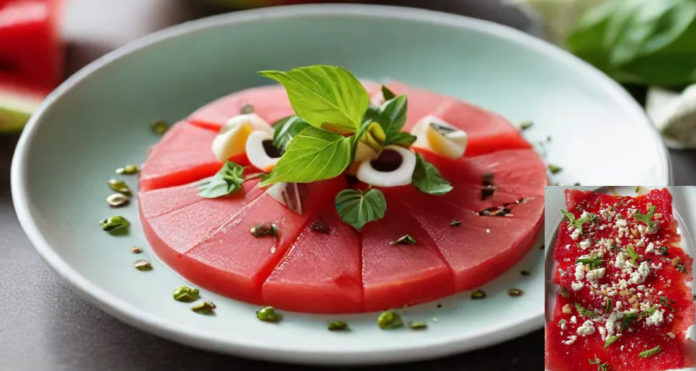 Watermelon Carpaccio