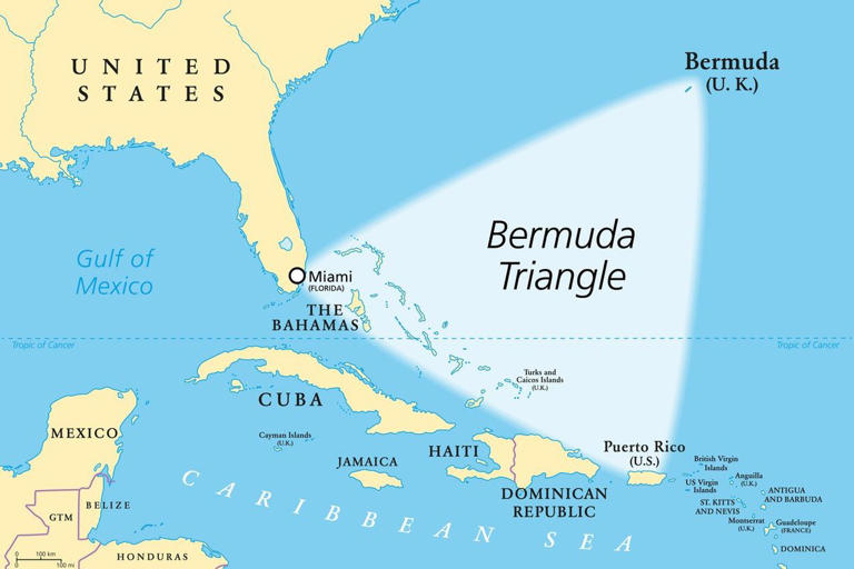 Bermuda Triangle Location